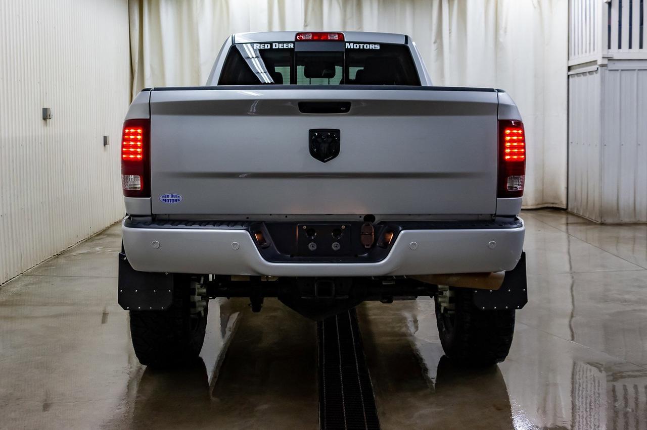 2018 Ram 3500 4X4 Mega Cab Laramie Diesel AISIN 6&quot; Lift Red Deer AB