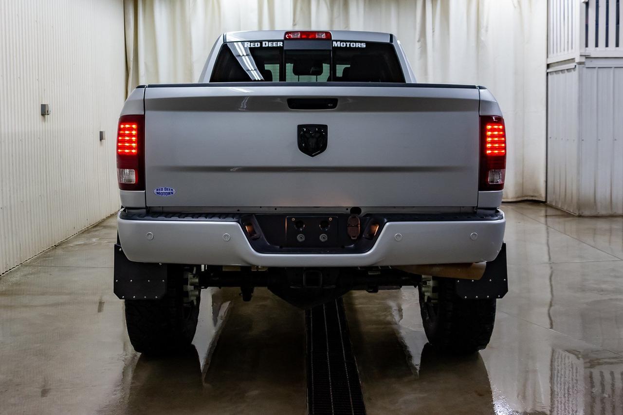 2018 Ram 3500 4X4 Mega Cab Laramie Diesel AISIN 6" Lift Red Deer AB