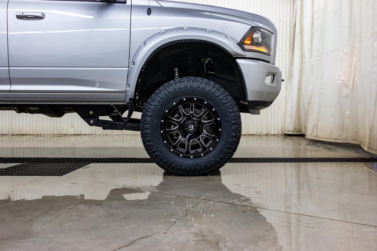 2018 Ram 3500 4X4 Mega Cab Laramie Diesel AISIN 6" Lift Red Deer AB