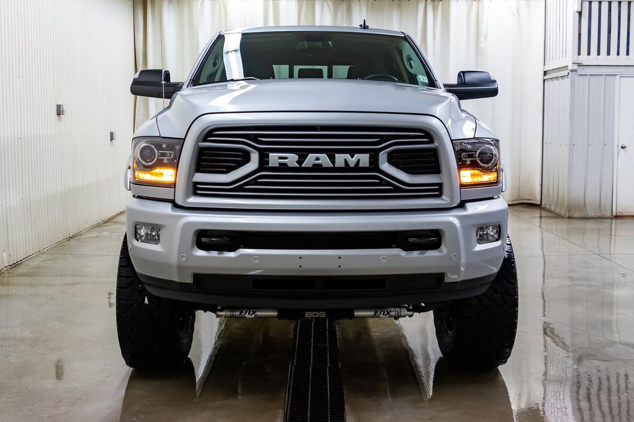 2018 Ram 3500 4X4 Mega Cab Laramie Diesel AISIN 6" Lift Red Deer AB