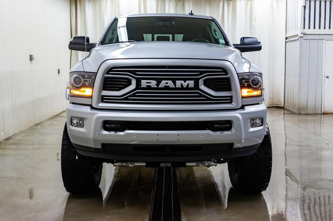 2018 Ram 3500 4X4 Mega Cab Laramie Diesel AISIN 6&quot; Lift Red Deer AB