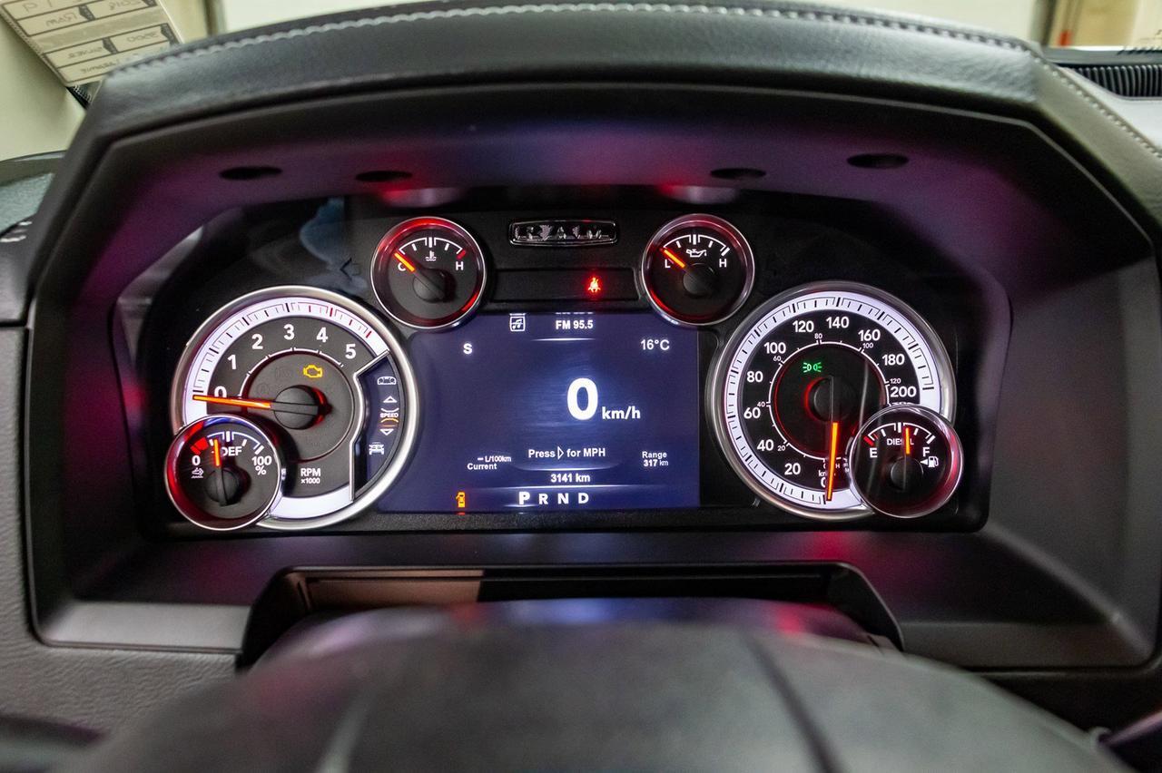 2018 Ram 3500 4X4 Mega Cab Laramie Diesel AISIN 6&quot; Lift Red Deer AB