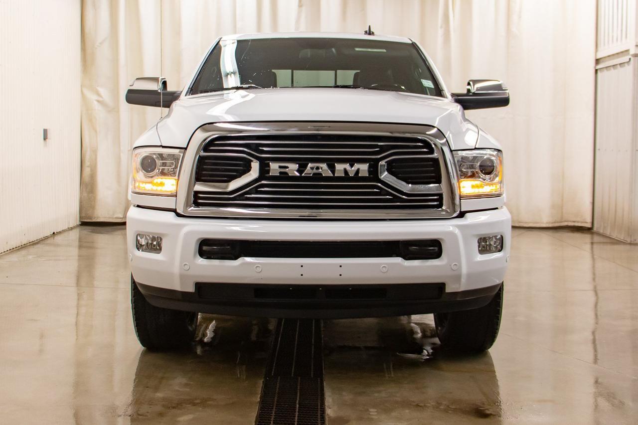 2018 Ram 3500 4x4 Crew Cab Limited Diesel Leather Roof Nav Red Deer AB