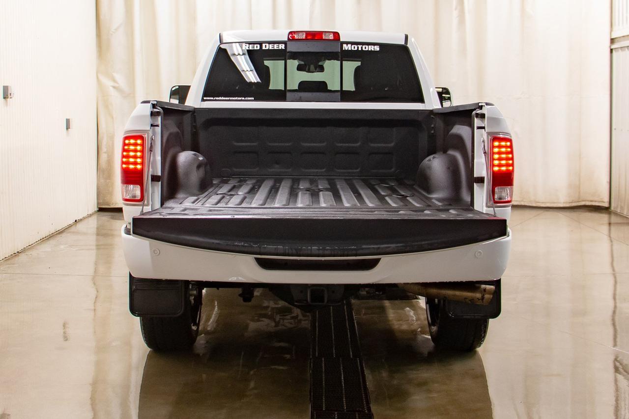 2018 Ram 3500 4x4 Crew Cab Limited Diesel Leather Roof Nav Red Deer AB