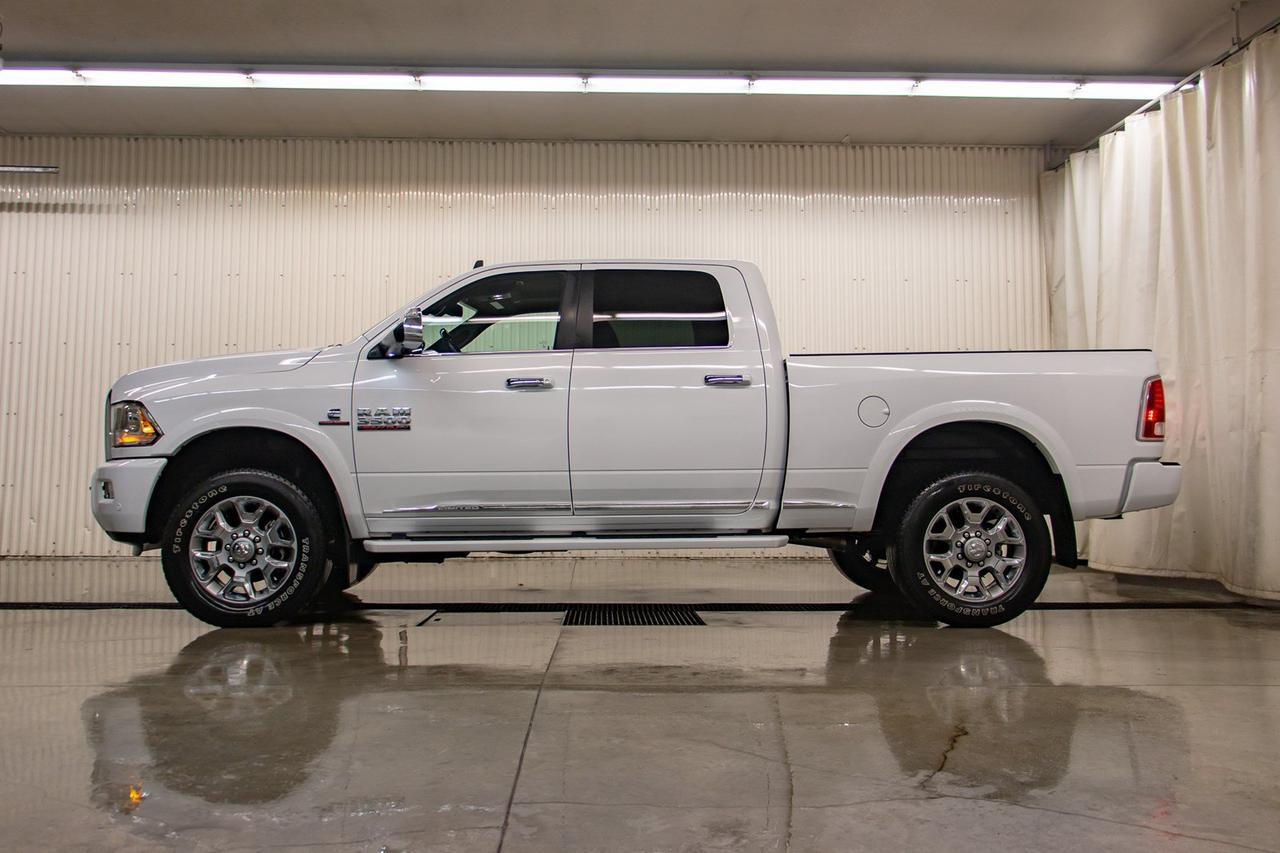 2018 Ram 3500 4x4 Crew Cab Limited Diesel Leather Roof Nav Red Deer AB