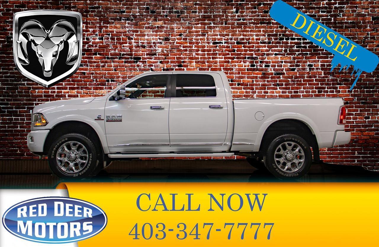 2018 Ram 3500 4x4 Crew Cab Limited Diesel Leather Roof Nav