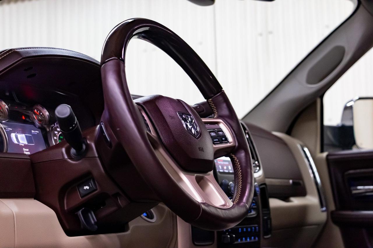 2018 Ram 3500 4x4 Crew Cab Longhorn Diesel 4" Lift Red Deer AB