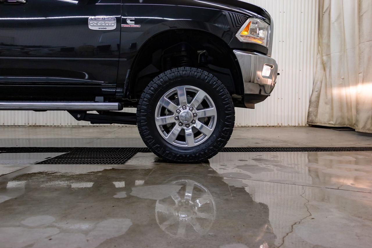2018 Ram 3500 4x4 Crew Cab Longhorn Diesel 4" Lift Red Deer AB