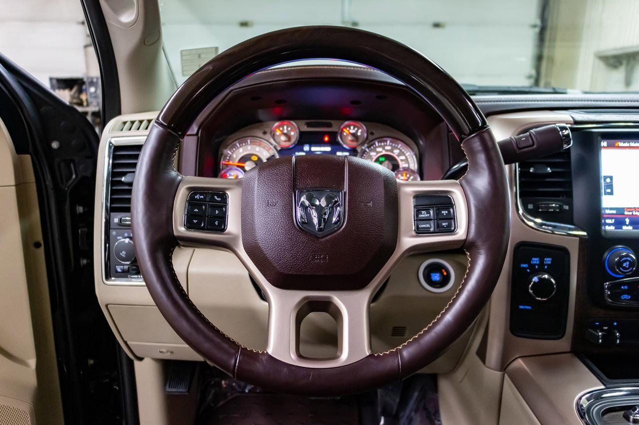 2018 Ram 3500 4x4 Crew Cab Longhorn Diesel 4" Lift Red Deer AB