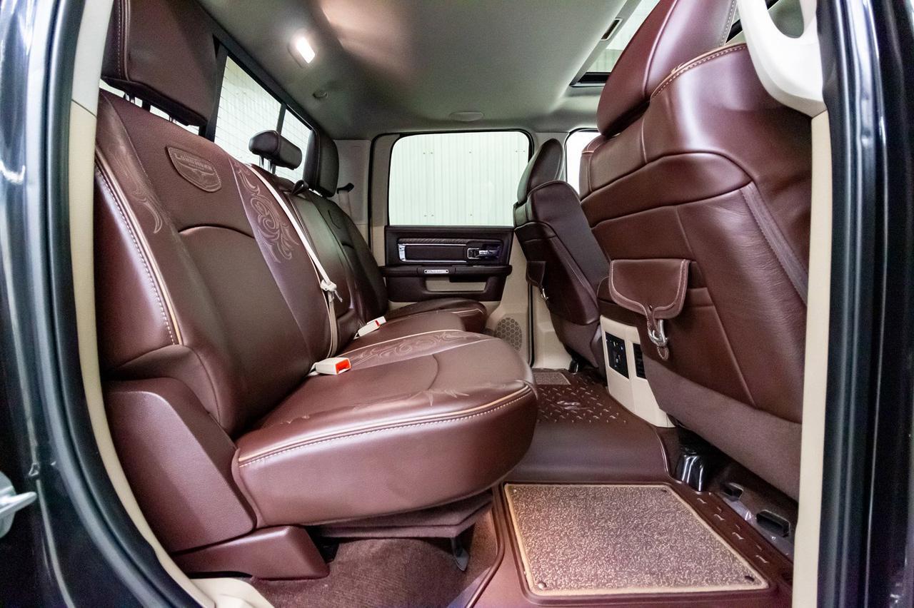 2018 Ram 3500 4x4 Crew Cab Longhorn Diesel 4" Lift Red Deer AB