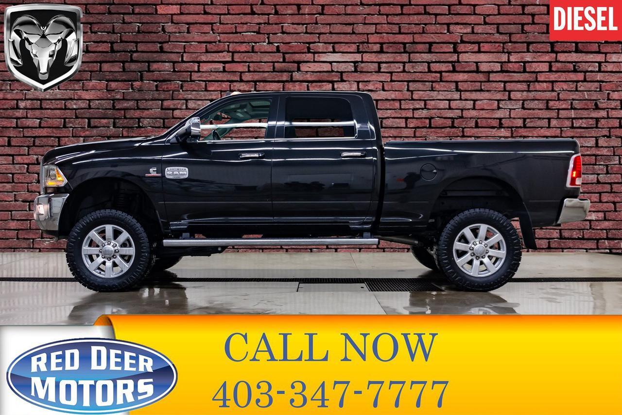 2018 Ram 3500 4x4 Crew Cab Longhorn Diesel 4" Lift