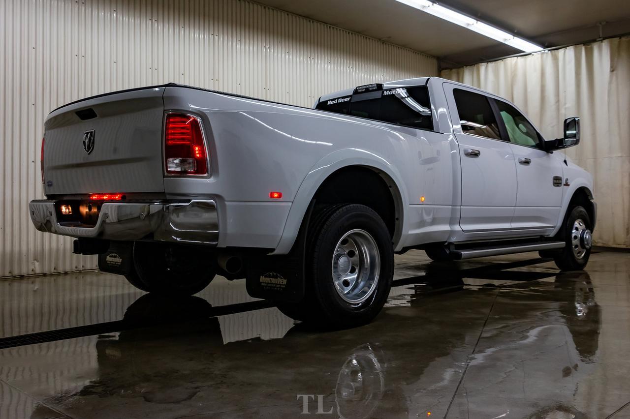 2018 Ram 3500 4x4 Crew Cab Longhorn Dually Diesel AISIN Red Deer AB
