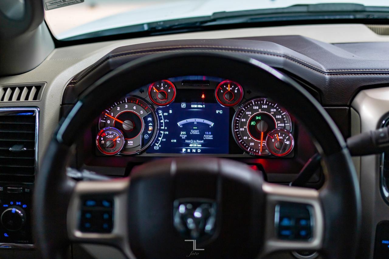 2018 Ram 3500 4x4 Crew Cab Longhorn Longbox Leather Nav BCam Red Deer AB