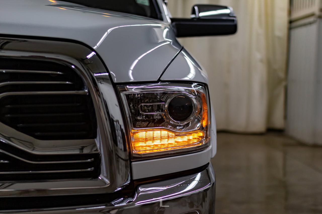 2018 Ram 3500 4x4 Crew Cab Longhorn Longbox Leather Nav BCam Red Deer AB