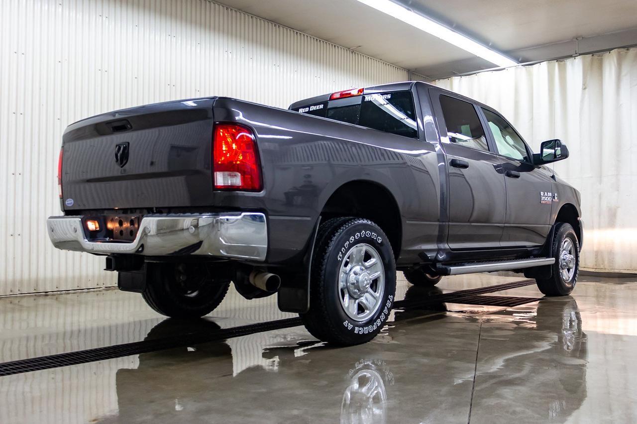 2018 Ram 3500 4x4 Crew Cab SLT Diesel BCam Red Deer AB