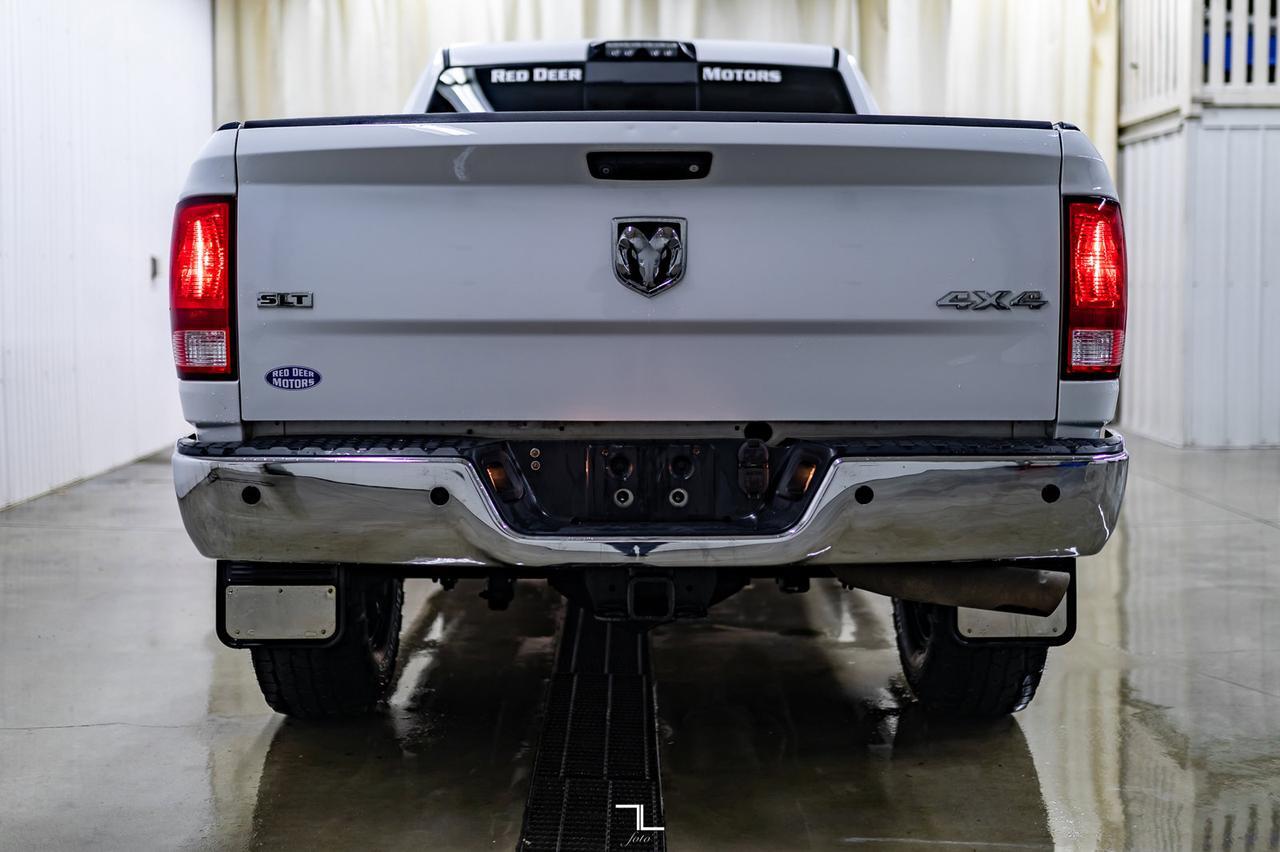 2018 Ram 3500 4x4 Crew Cab SLT Diesel Nav BCam Red Deer AB