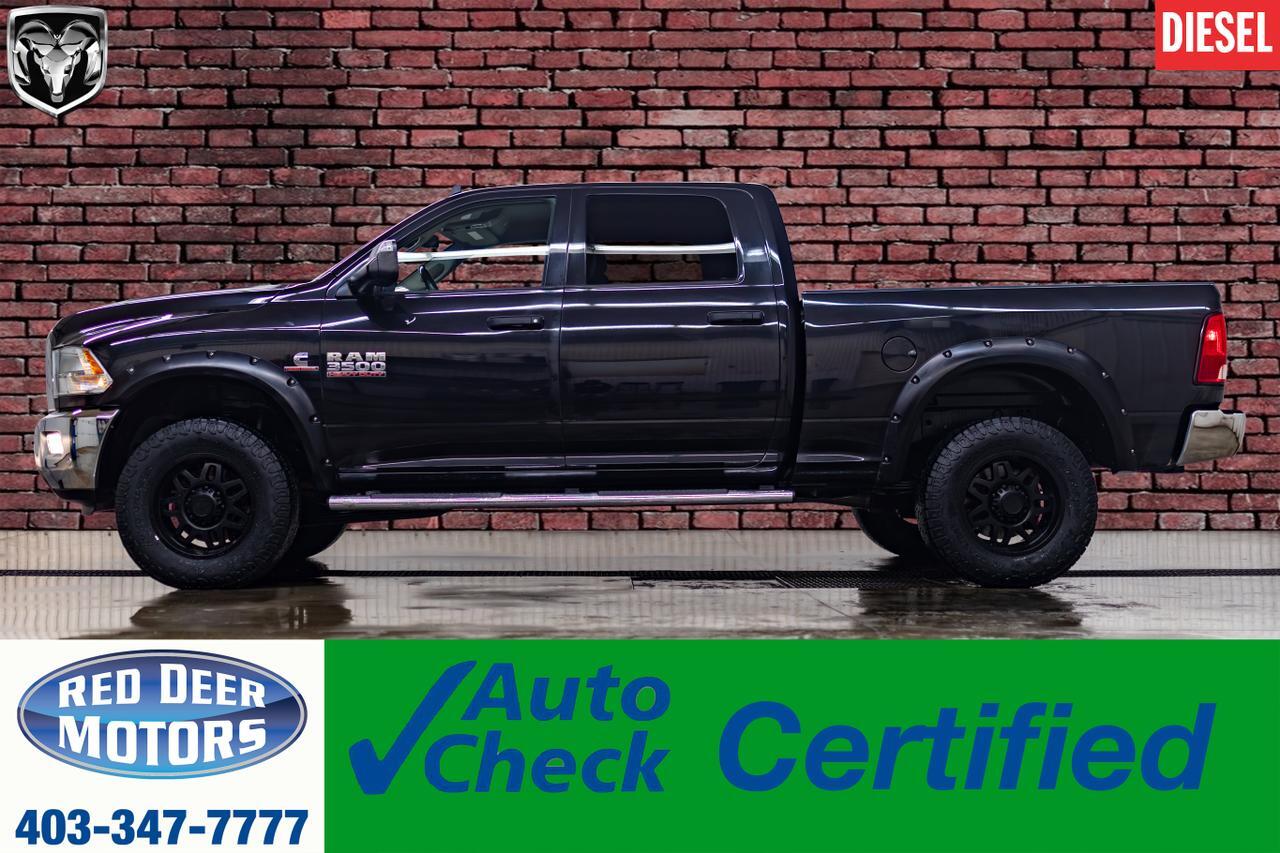 2018 Ram 3500 4x4 Crew Cab SLT Diesel PSeat BCam Red Deer AB
