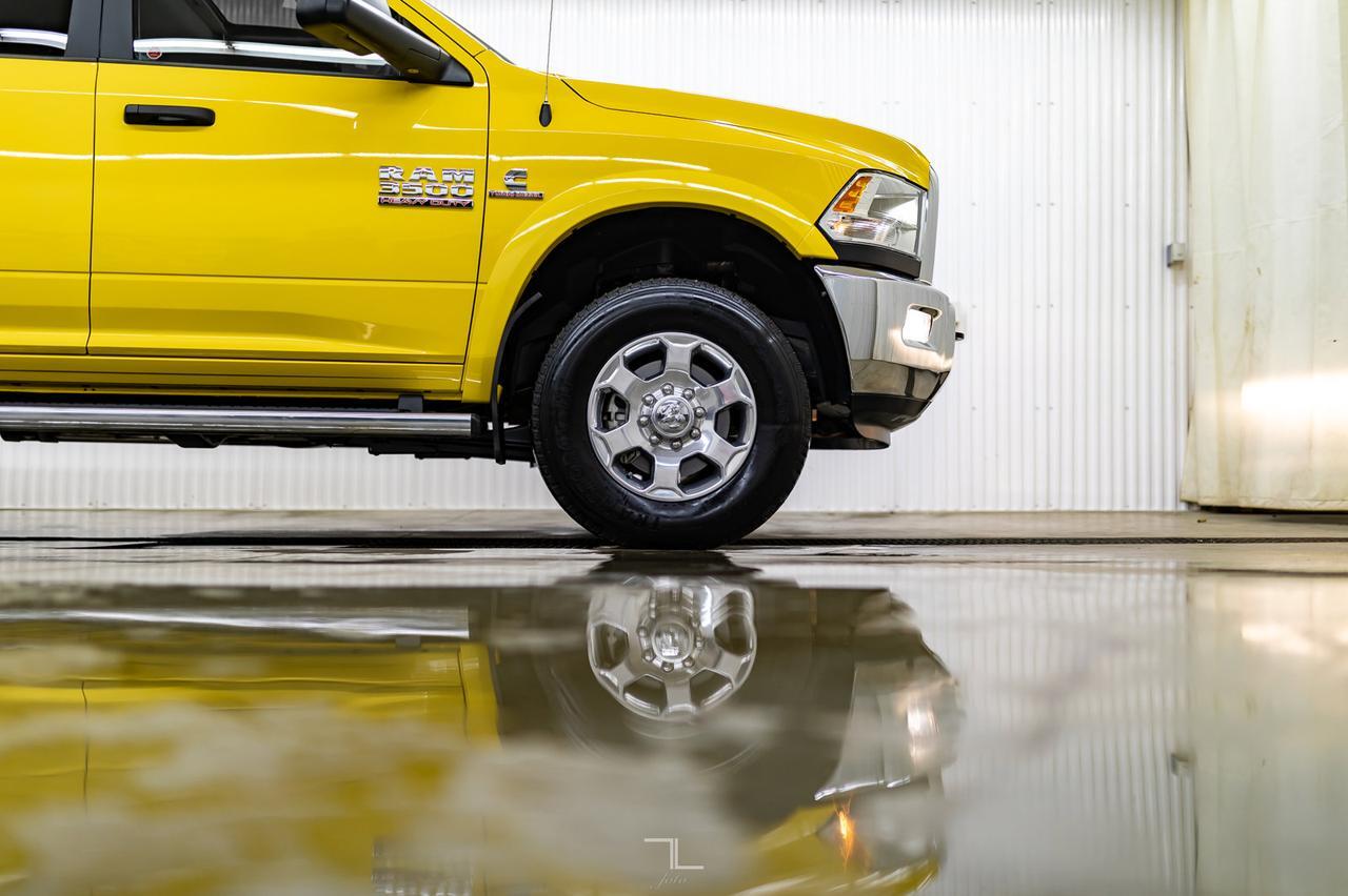 2018 Ram 3500 4x4 Crew Cab SLT Diesel Roof BCam Red Deer AB