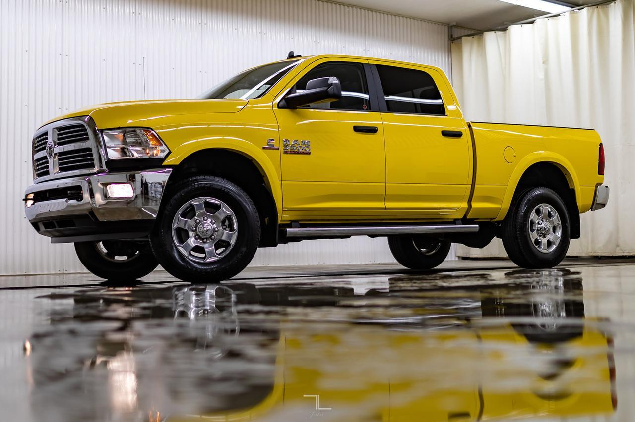 2018 Ram 3500 4x4 Crew Cab SLT Diesel Roof BCam Red Deer AB