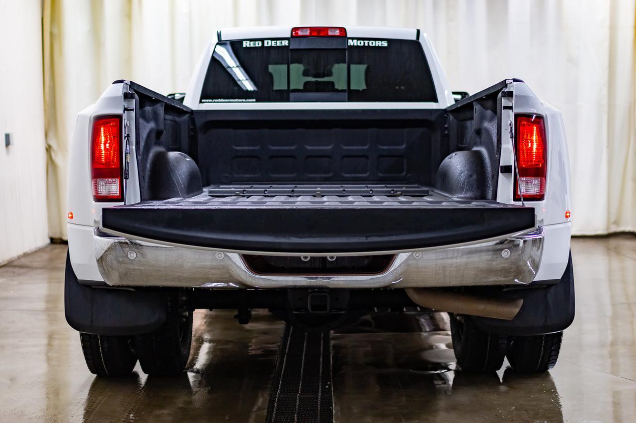 2018 Ram 3500 4x4 Crew Cab SLT Dually Diesel BCam Red Deer AB