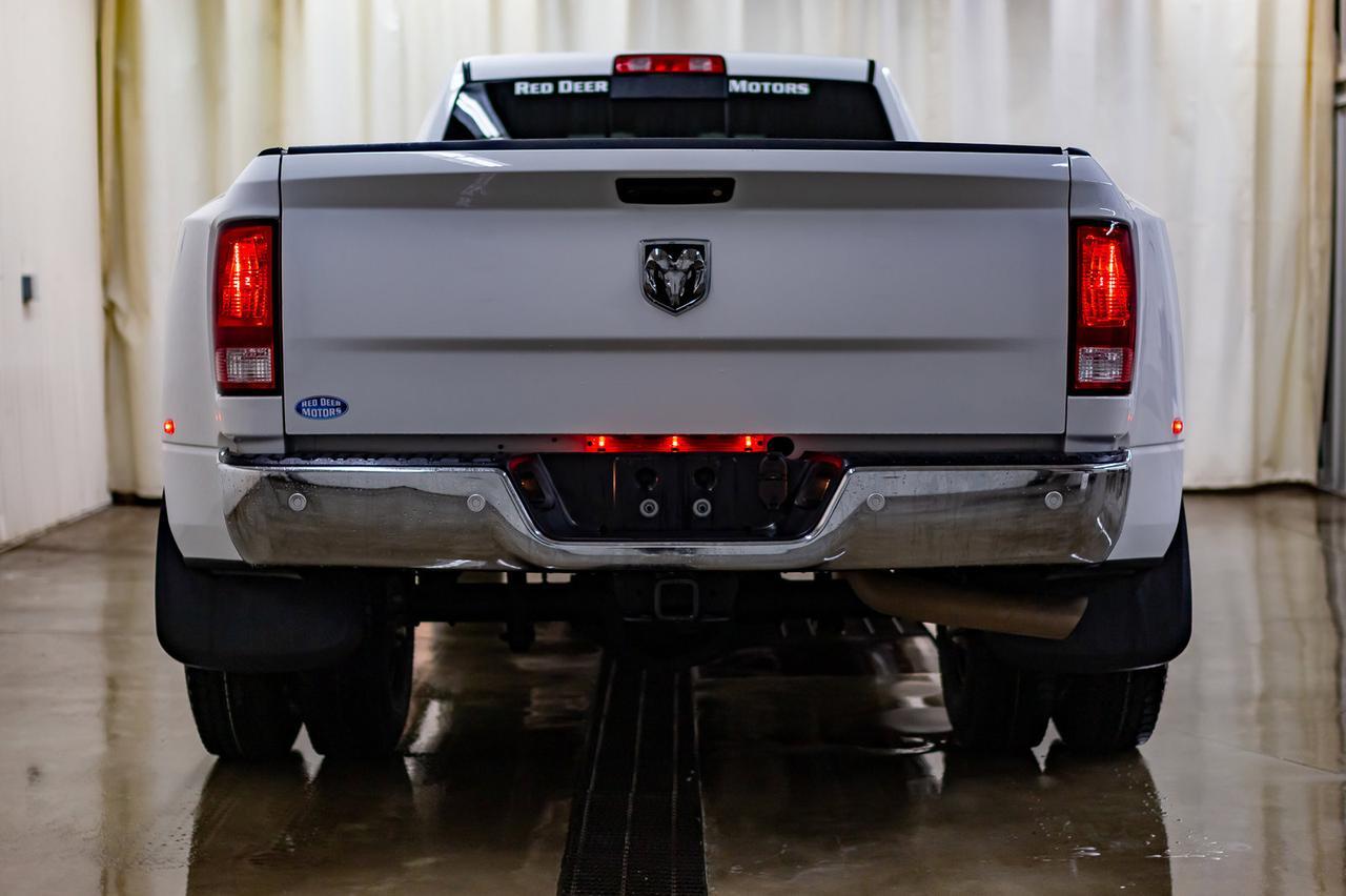 2018 Ram 3500 4x4 Crew Cab SLT Dually Diesel BCam Red Deer AB