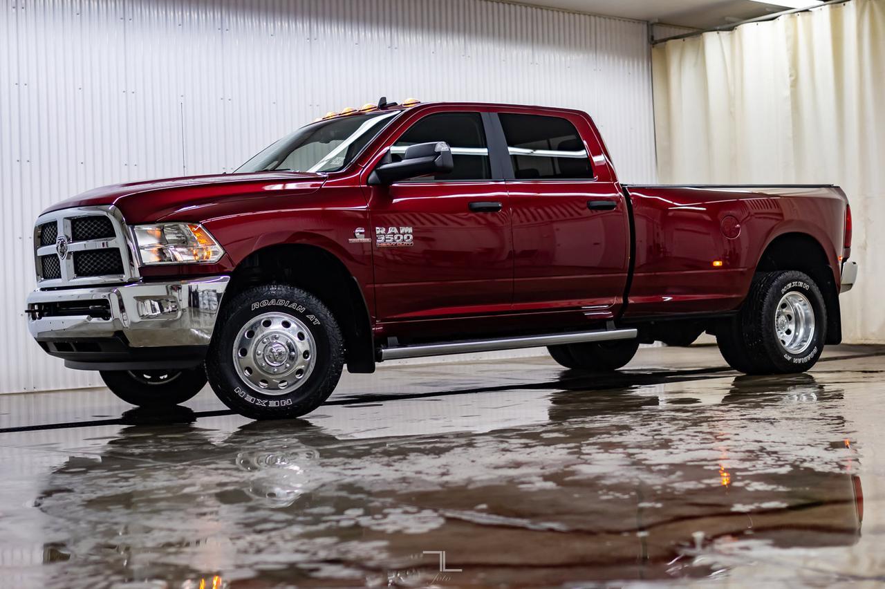 2018 Ram 3500 4x4 Crew Cab SLT Dually Diesel BCam Red Deer AB