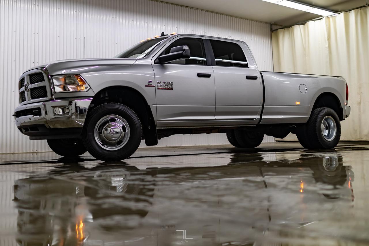 2018 Ram 3500 4x4 Crew Cab SLT Dually Diesel BCam Red Deer AB