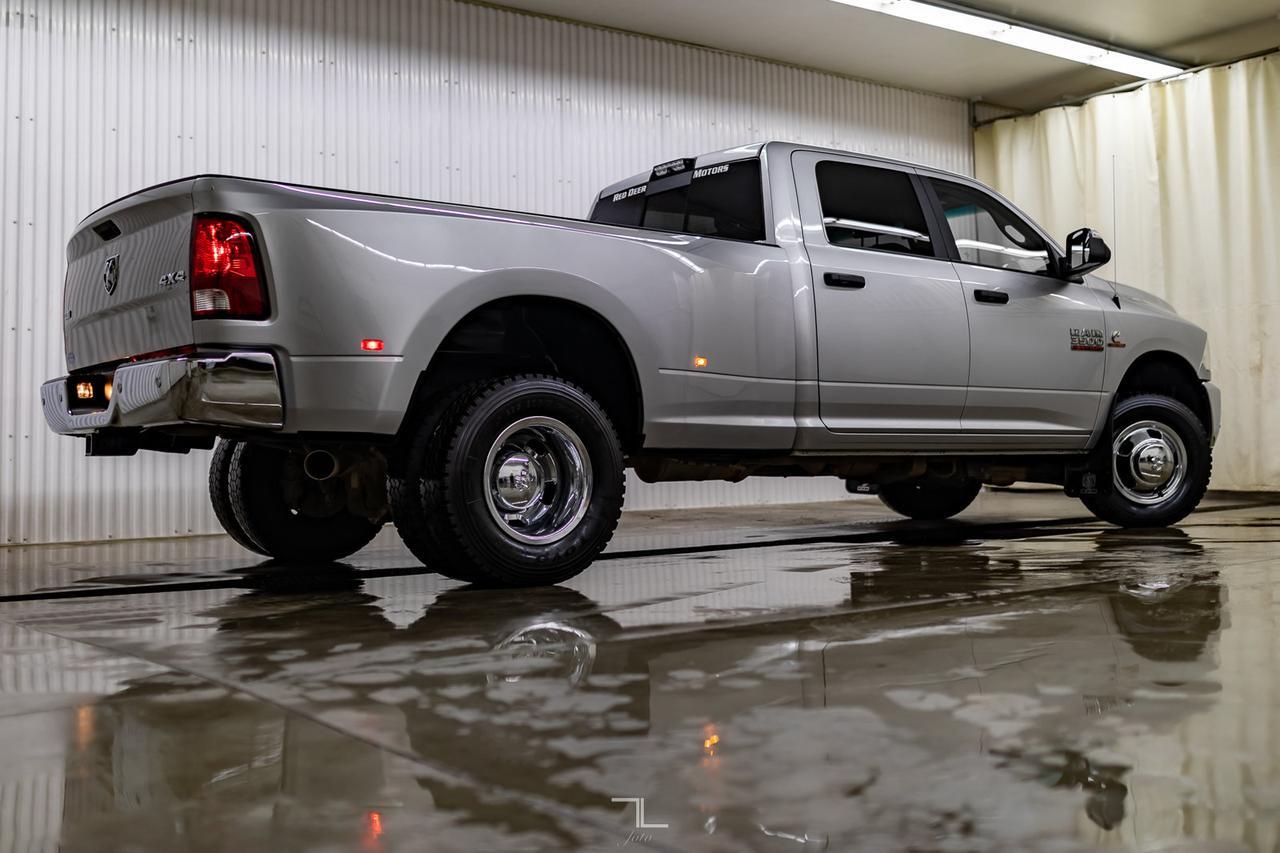 2018 Ram 3500 4x4 Crew Cab SLT Dually Diesel BCam Red Deer AB
