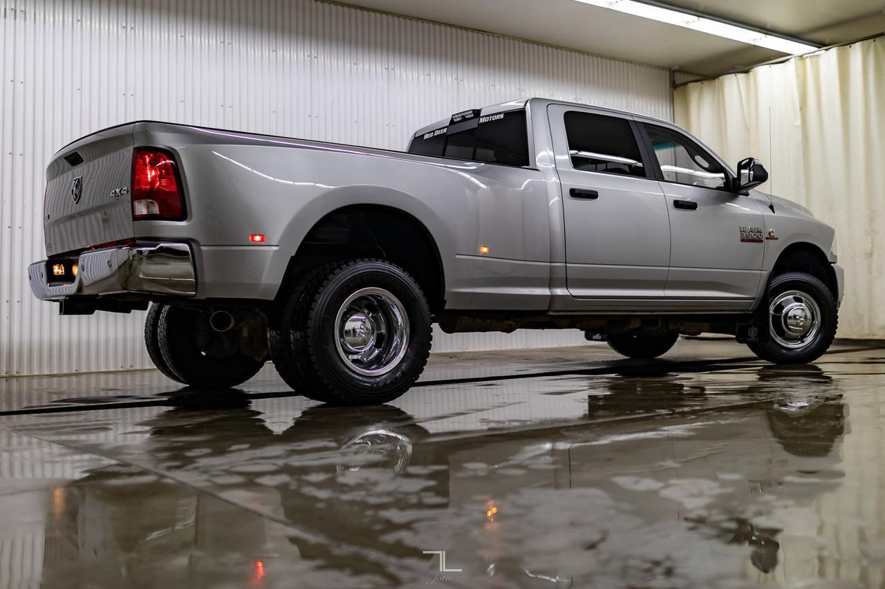 2018 Ram 3500 4x4 Crew Cab SLT Dually Diesel BCam Red Deer AB