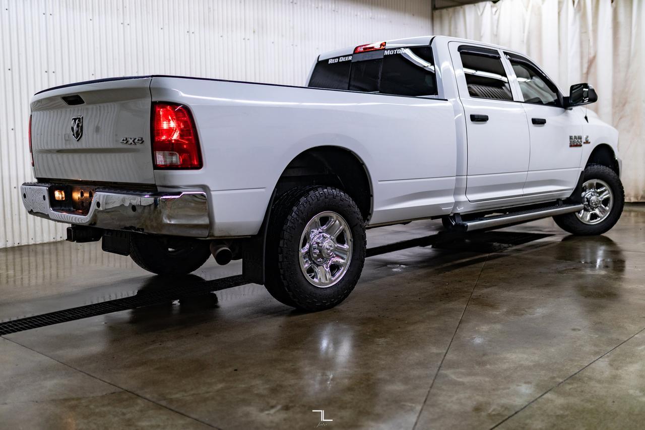 2018 Ram 3500 4x4 Crew Cab SXT Longbox Diesel Manual Red Deer AB