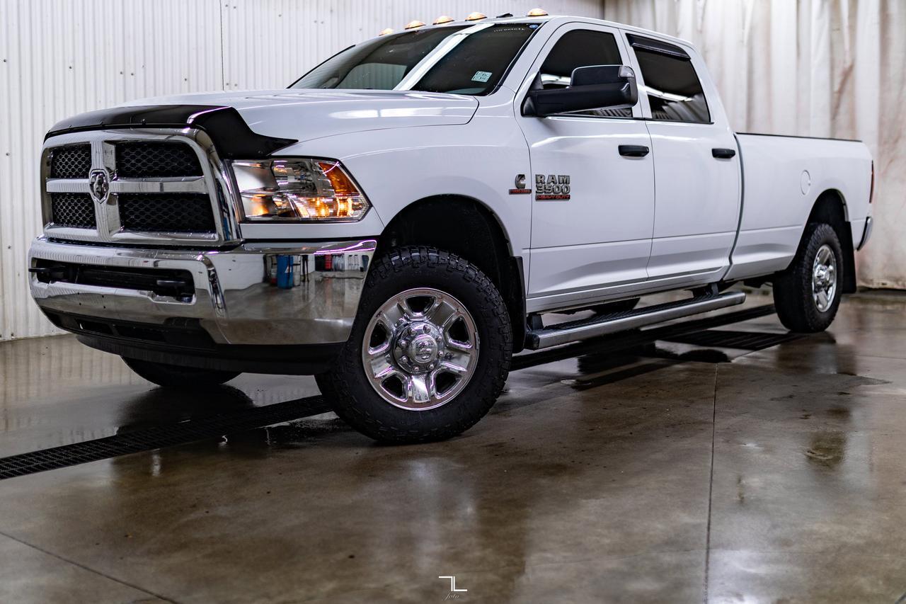2018 Ram 3500 4x4 Crew Cab SXT Longbox Diesel Manual Red Deer AB