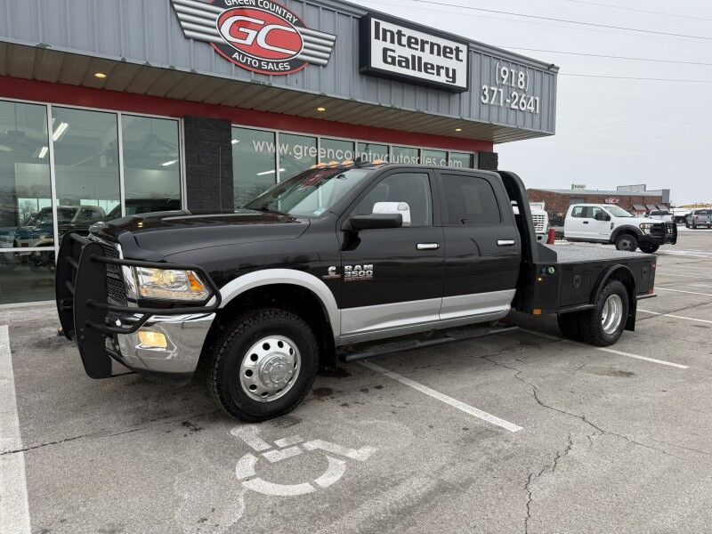 2018 Ram 3500 4x4 Diesel CM Flatbed 69k mi's