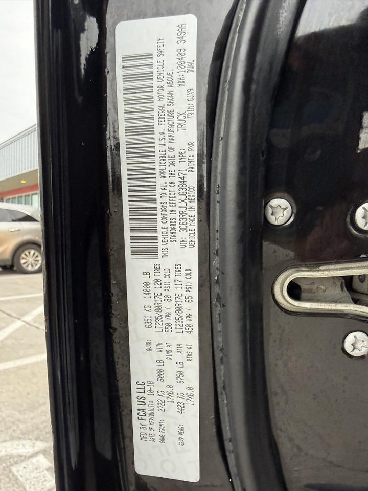 2018 Ram 3500 4x4 Diesel CM Flatbed 69k mi's Laramie Collinsville OK