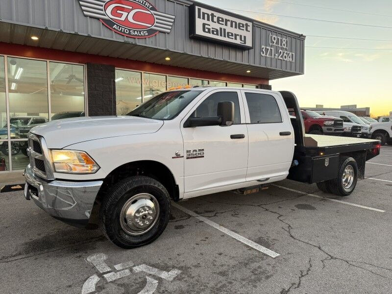 2018 Ram 3500 4x4 Diesel Flatbed 64k mi's Tradesman Collinsville OK