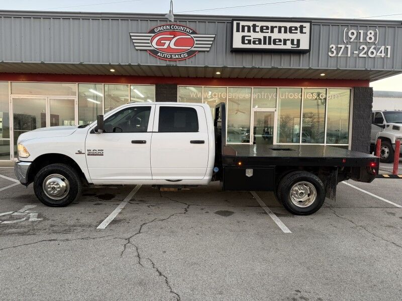 2018 Ram 3500 4x4 Diesel Flatbed 64k mi's Tradesman Collinsville OK