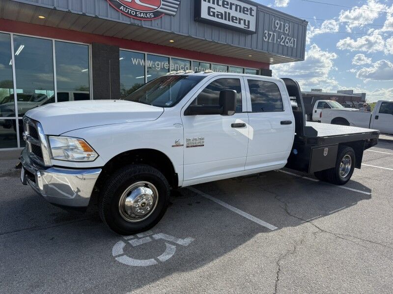 2018 Ram 3500 4x4 Diesel Flatbed 64k mi's