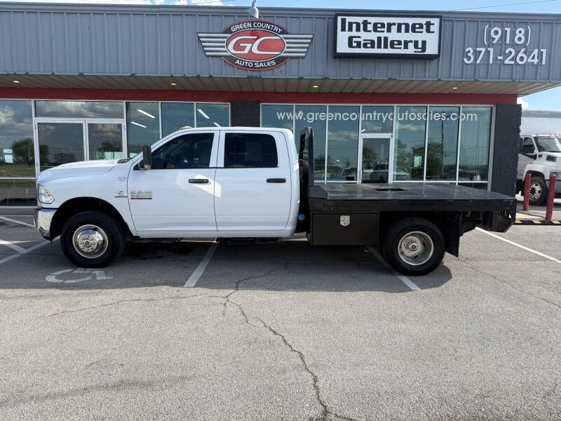 2018 Ram 3500 4x4 Diesel Flatbed 64k mi's Tradesman Collinsville OK