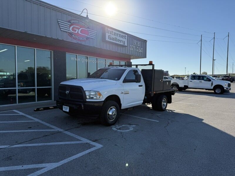 2018 Ram 3500 4x4 Diesel Flatbed Tradesman Collinsville OK