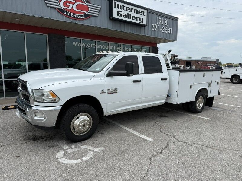 2018 Ram 3500 4x4 Diesel Utility w/ Steller EC3200 Crane Tradesman Collinsville OK