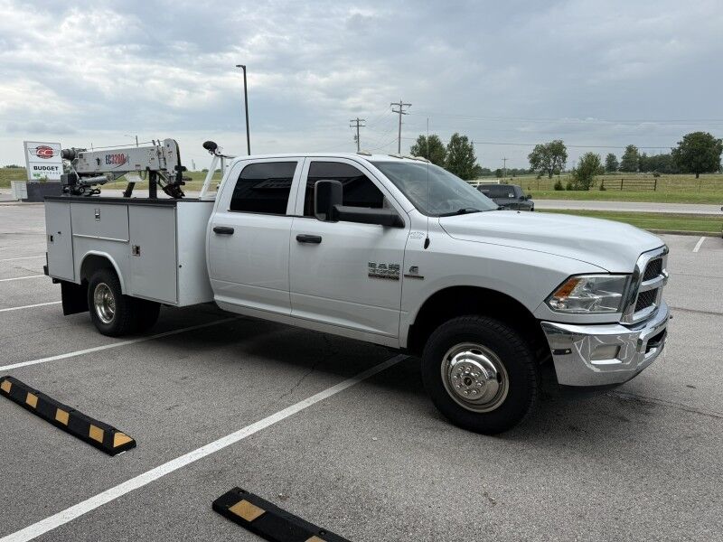 2018 Ram 3500 4x4 Diesel Utility w/ Steller EC3200 Crane Tradesman Collinsville OK