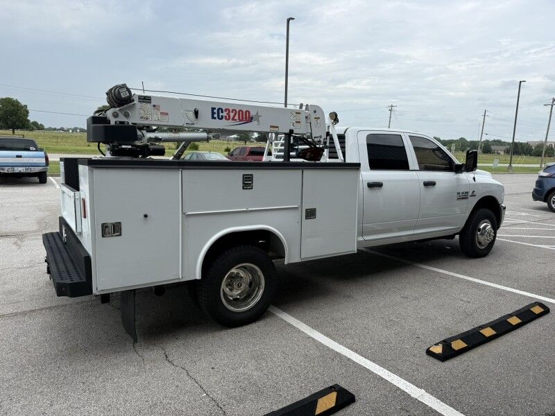 2018 Ram 3500 4x4 Diesel Utility w/ Steller EC3200 Crane Tradesman Collinsville OK