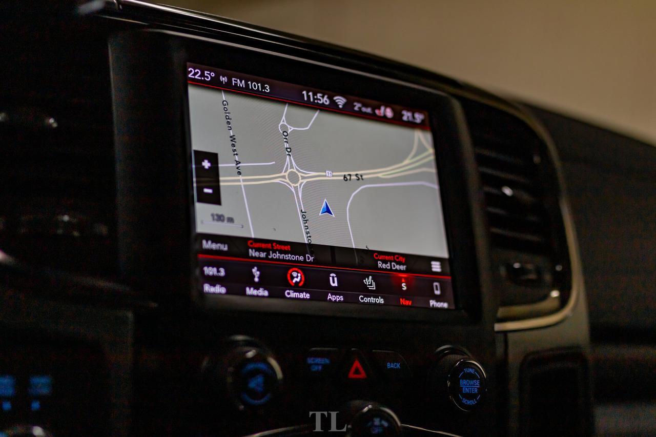 2018 Ram 3500 4x4 Mega Cab Laramie Diesel AISIN Leather Roof Nav BCam Red Deer AB