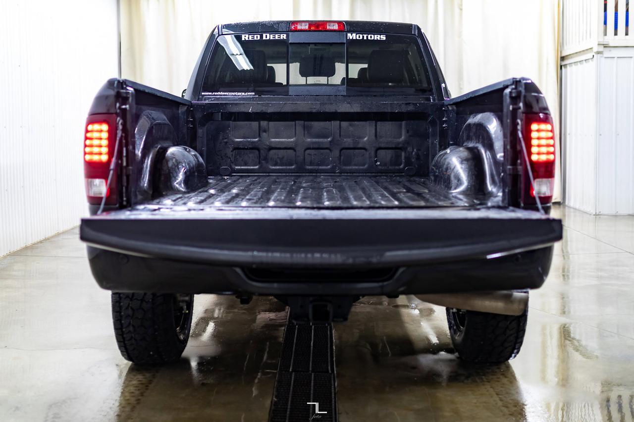 2018 Ram 3500 4x4 Mega Cab Laramie Diesel Leather Roof BCam Red Deer AB