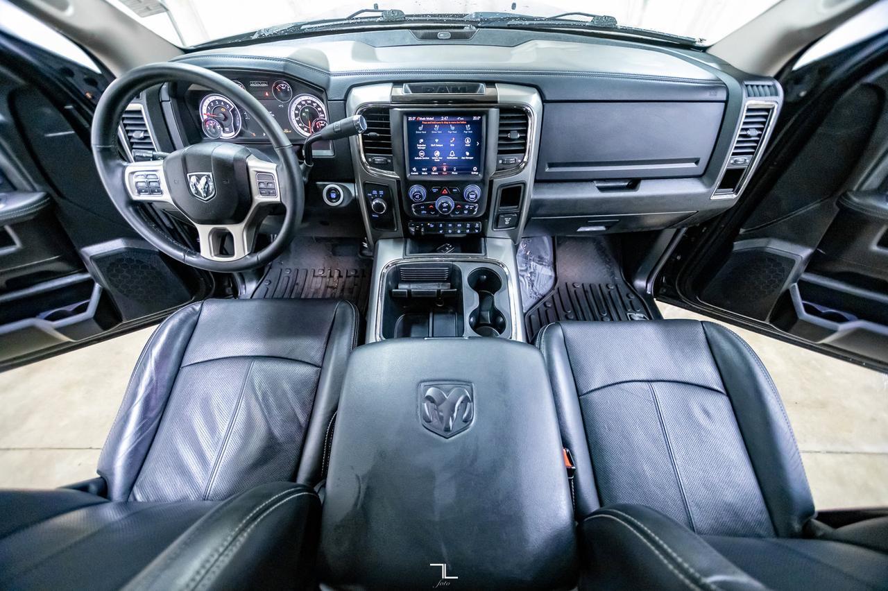 2018 Ram 3500 4x4 Mega Cab Laramie Diesel Leather Roof BCam Red Deer AB