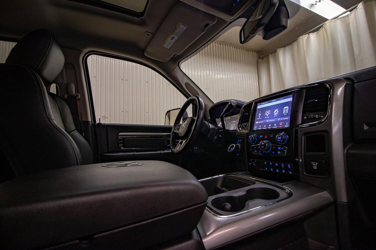 2018 Ram 3500 4x4 Mega Cab Laramie Diesel Leather Roof Nav Red Deer AB