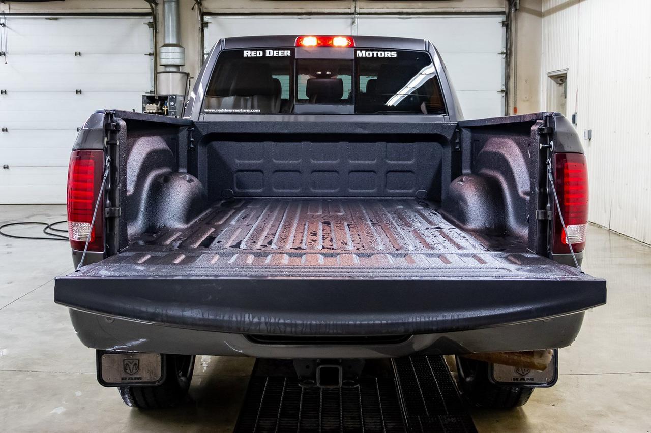 2018 Ram 3500 4x4 Mega Cab Laramie Diesel Leather Roof Nav Red Deer AB