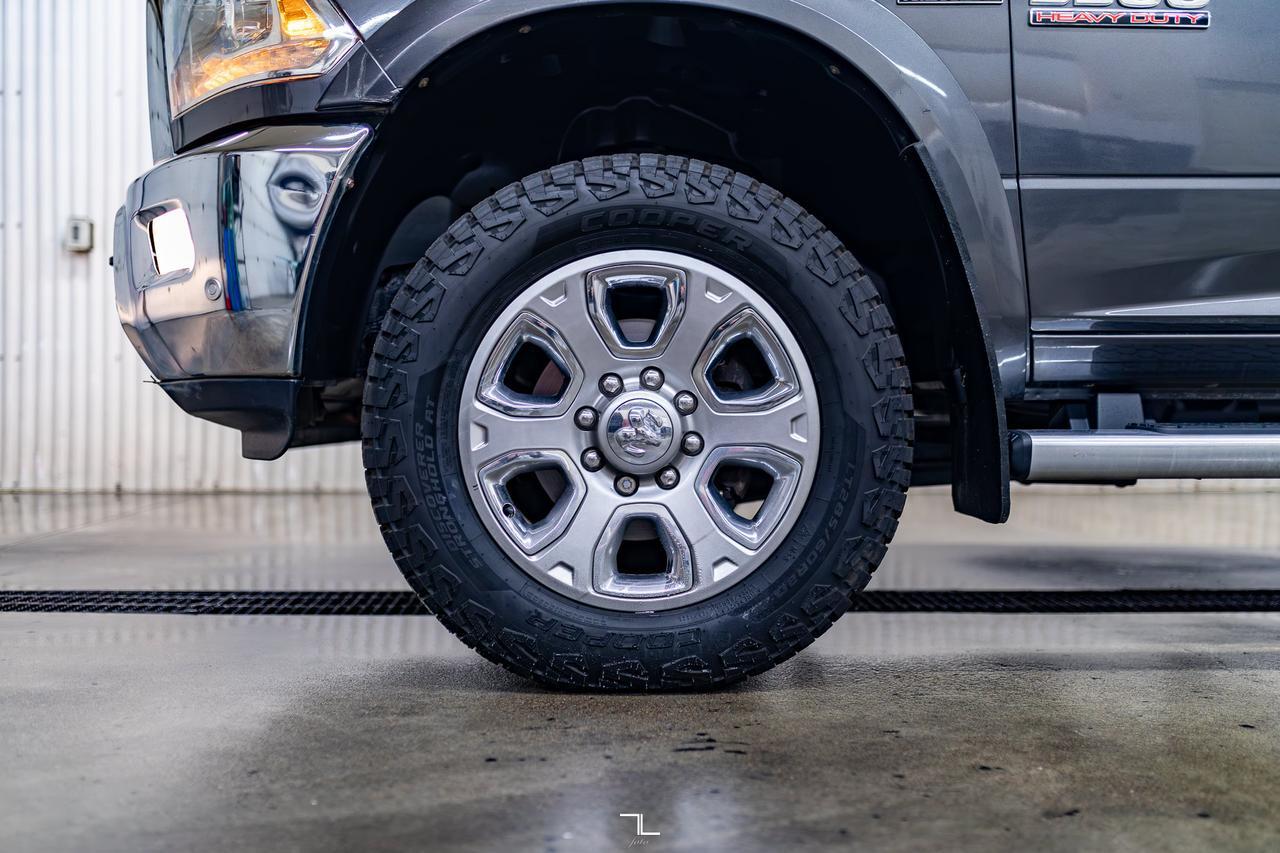2018 Ram 3500 4x4 Mega Cab Laramie Diesel Leather Roof Nav Red Deer AB