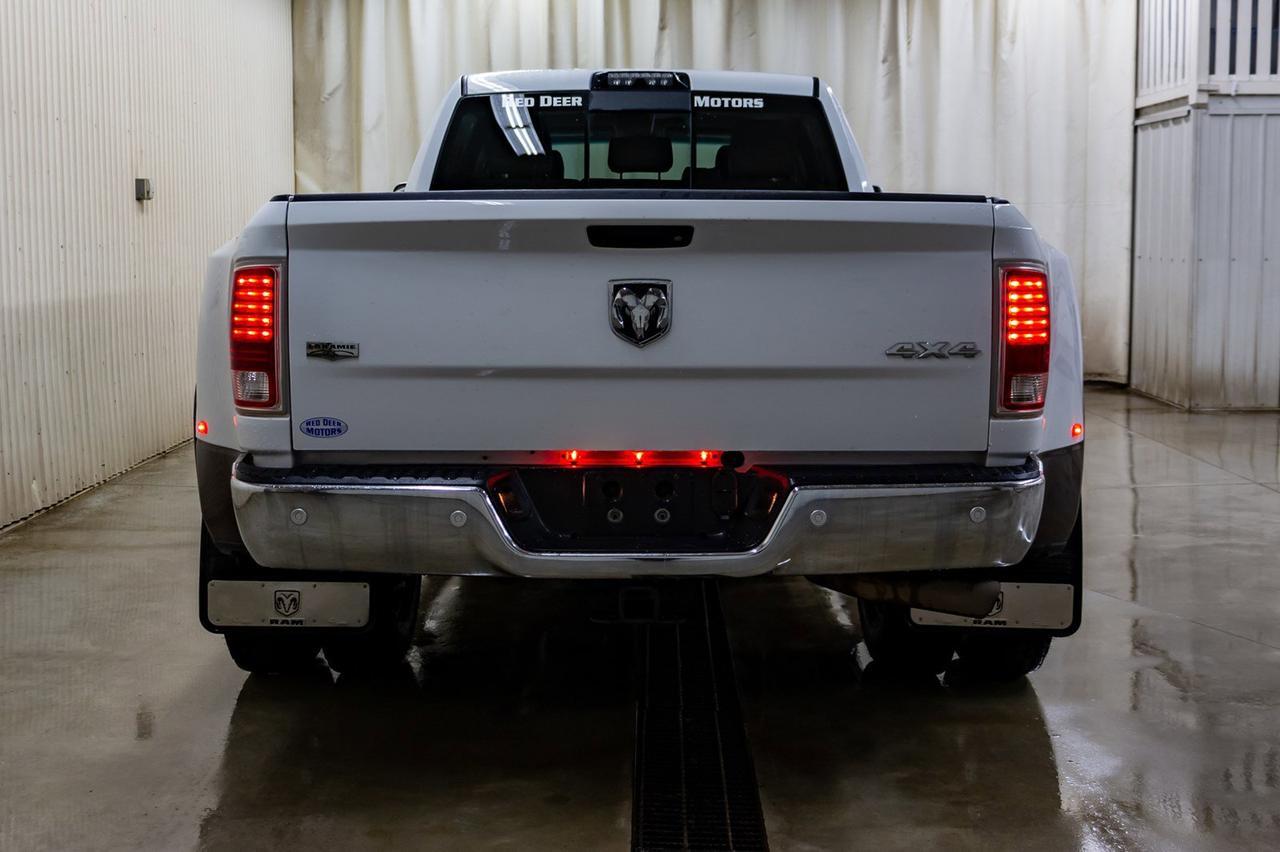 2018 Ram 3500 4x4 Mega Cab Laramie Dually Diesel AISIN Red Deer AB