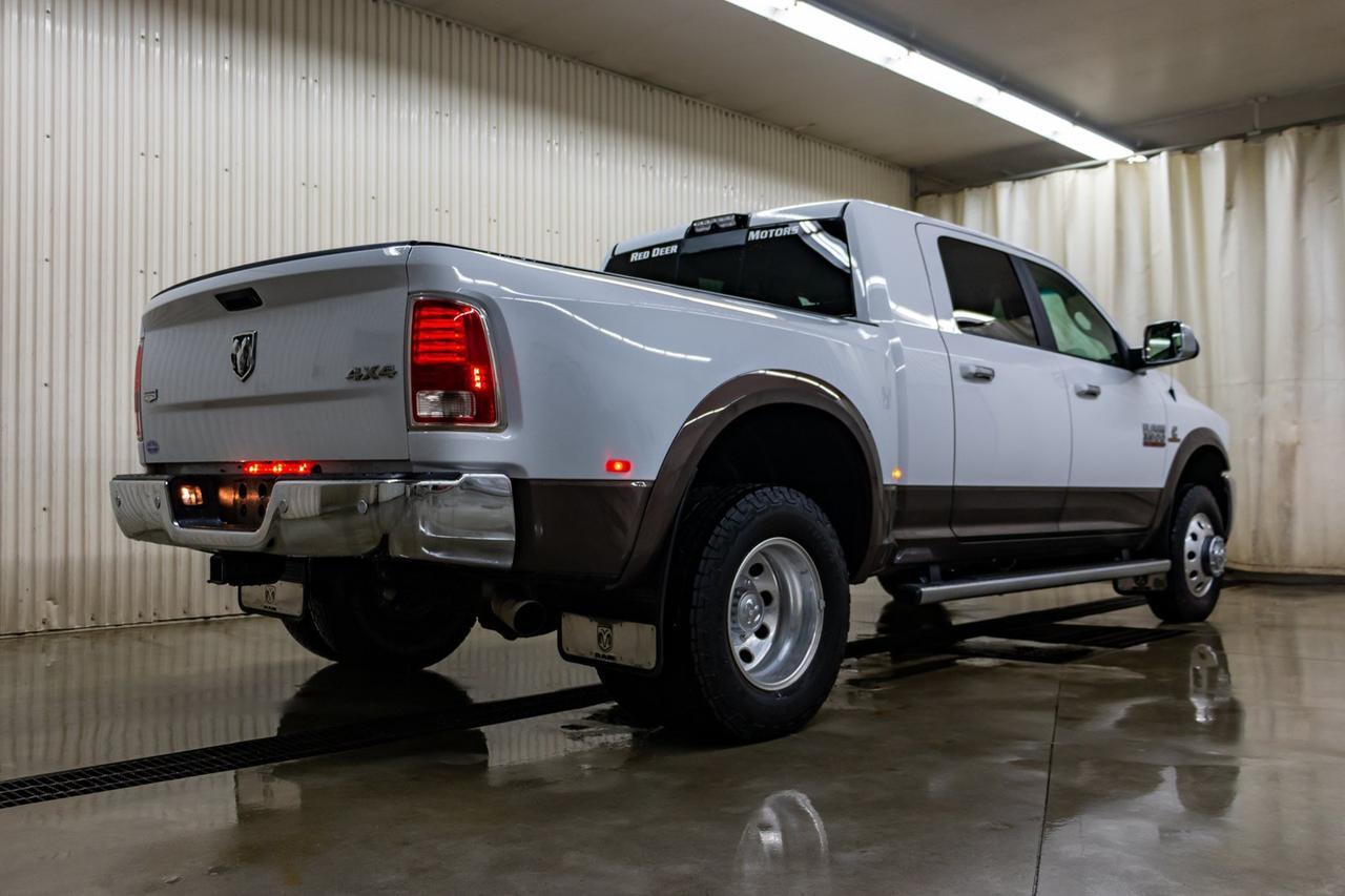 2018 Ram 3500 4x4 Mega Cab Laramie Dually Diesel AISIN Red Deer AB