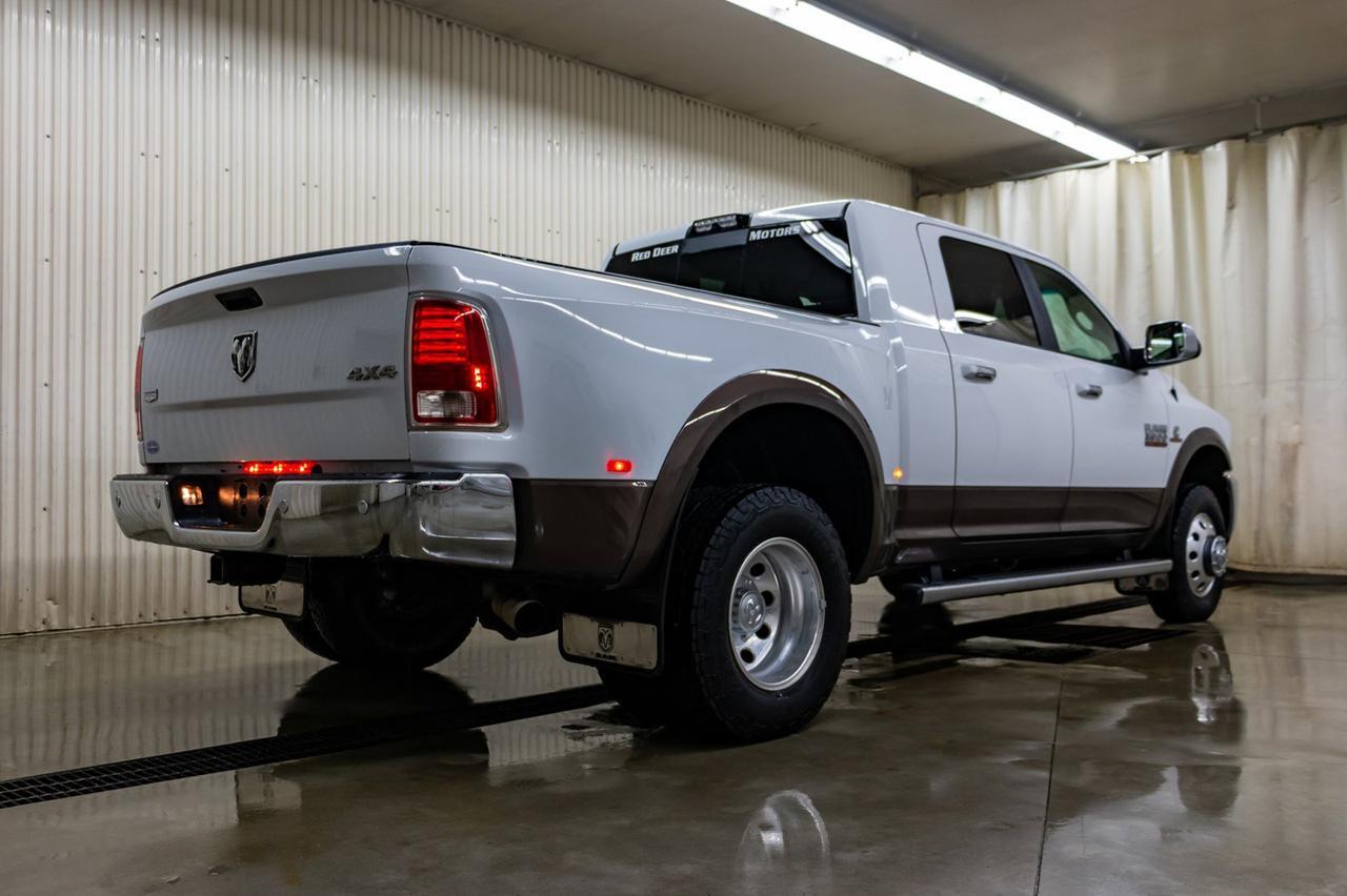 2018 Ram 3500 4x4 Mega Cab Laramie Dually Diesel AISIN Red Deer AB